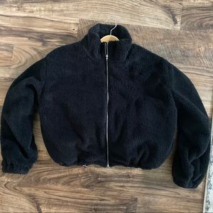 Sadie & Sage Fluffy Bomber